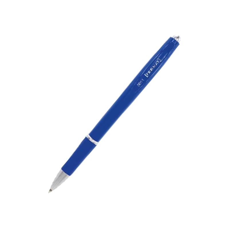 Ручка кулькова FORMAT (F17139), автоматична, чорнила сині